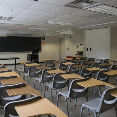 Front of classroom