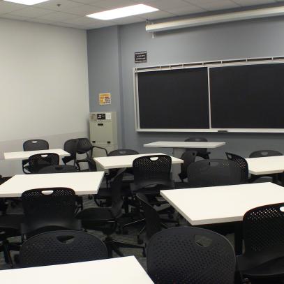 Front of classroom