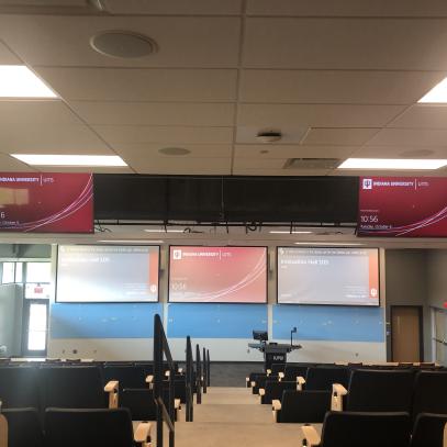 Front of classroom